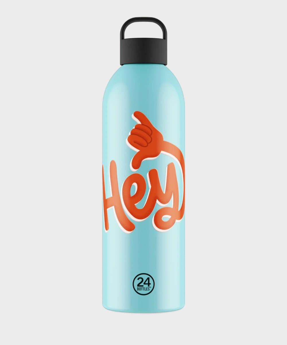 24 Bottles Clima Bottle 1,5 lt Hey! Blue