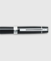 Sheaffer 300 penna stilografica punta M, glossy black