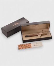 Sheaffer 100 fountain pen, M nib, matt brown coffee