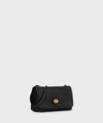 The Bridge Story rustic leather goods, clutch bag with