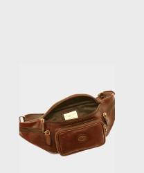 The Bridge Story marsupio classico in pelle marrone
