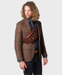 The Bridge Story marsupio classico in pelle marrone