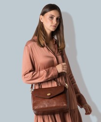 The Bridge Story borsa a mano con tracolla in pelle marrone