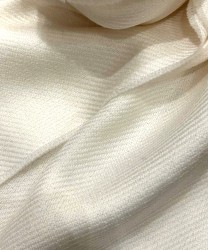 Galise virgin wool scarf, cream