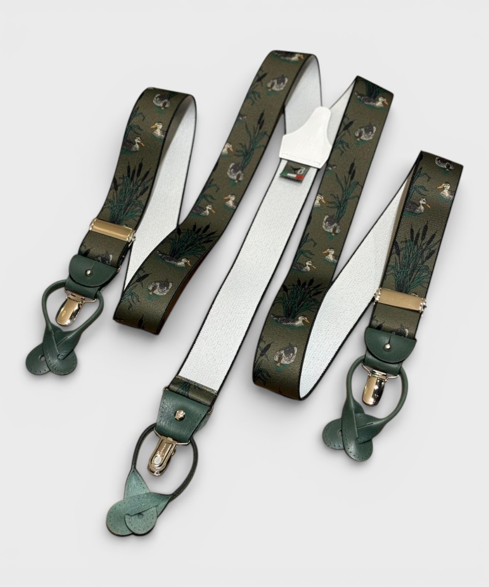 Galise suspenders with clip or button...