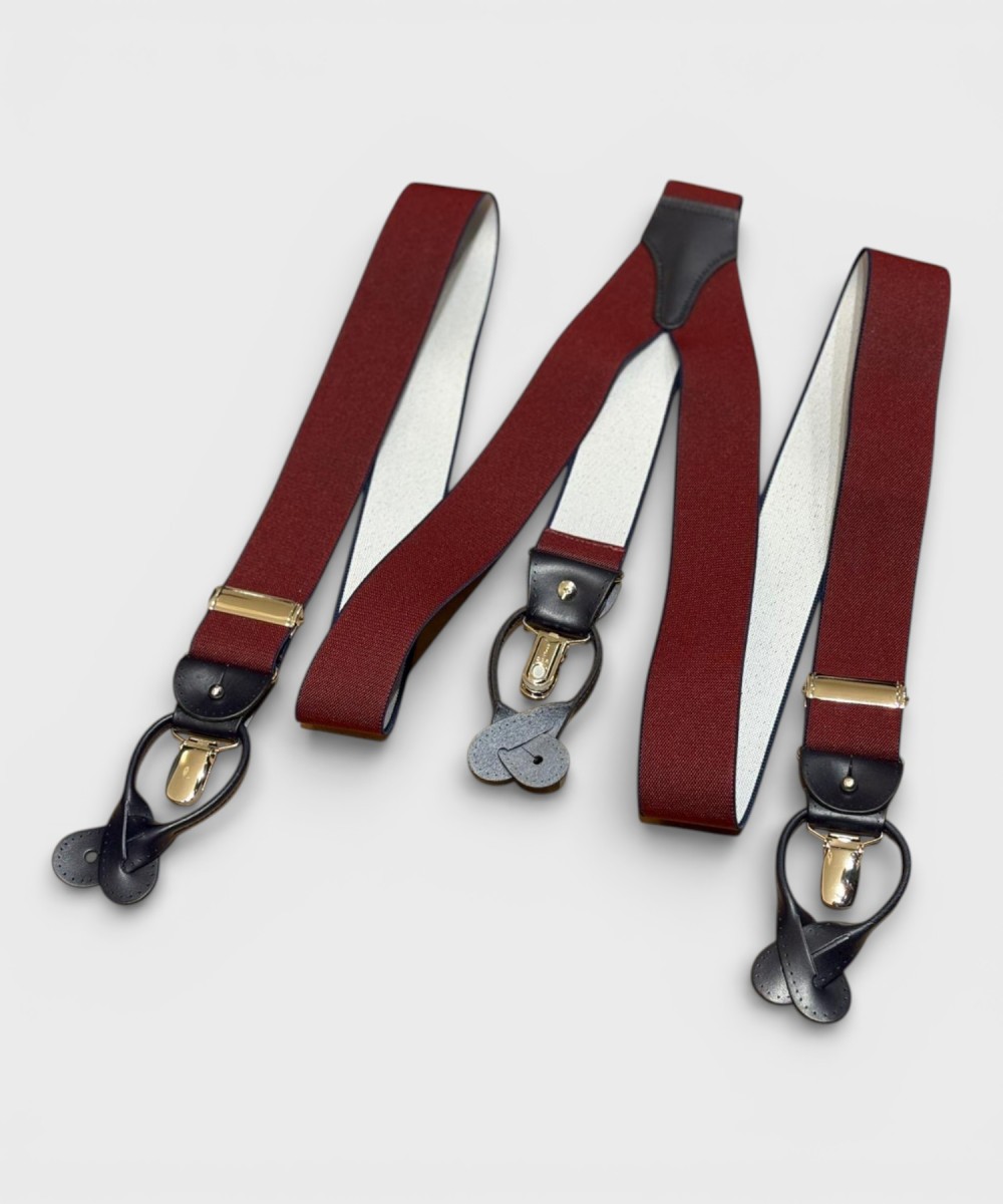 Galise suspenders with clip or button...
