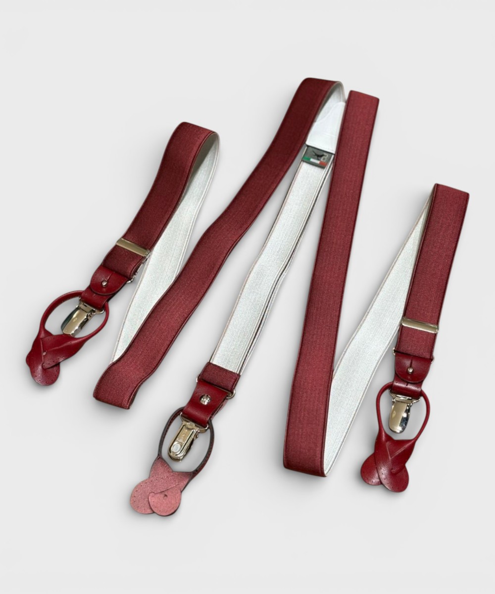 Galise suspenders with clip or button...