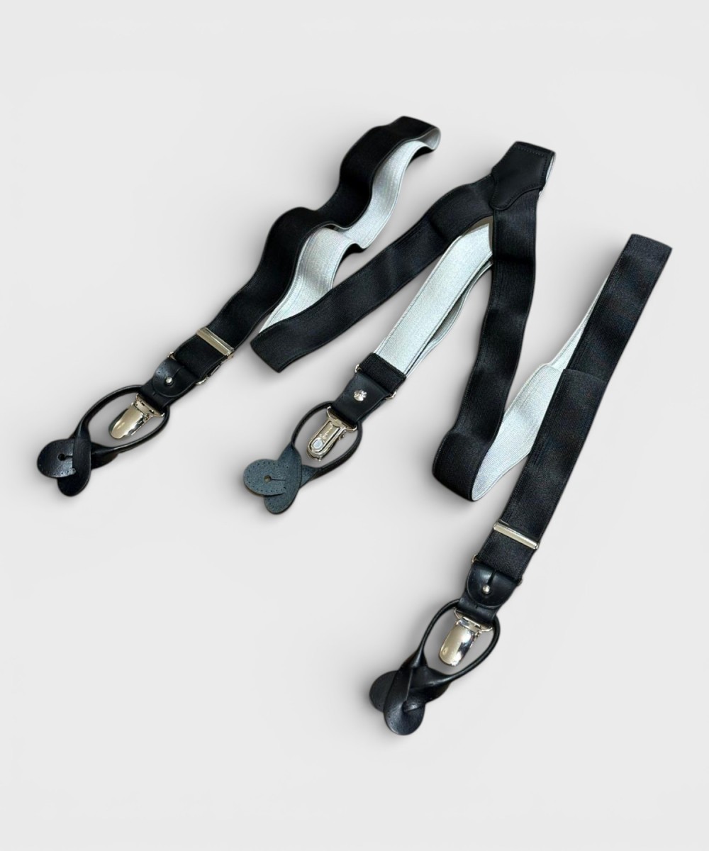 Galise suspenders with clip or button...
