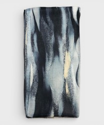 Galise viscose scarf, blue pattern