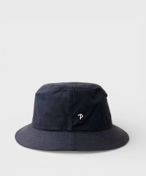 Panizza City cappello bucket pescatore cerato, blu