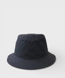 Panizza City waxed bucket hat, blue