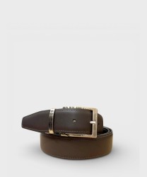 AG Spalding & Bros double-sided belt, black dark brown