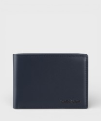 Samsonite Attack 2 SLG portafogli 6 cc, portamonete, oxford blue