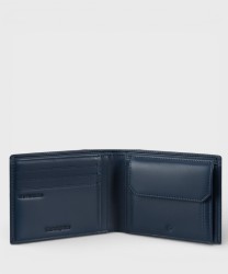 Samsonite Attack 2 SLG portafogli 6 cc, portamonete, oxford blue
