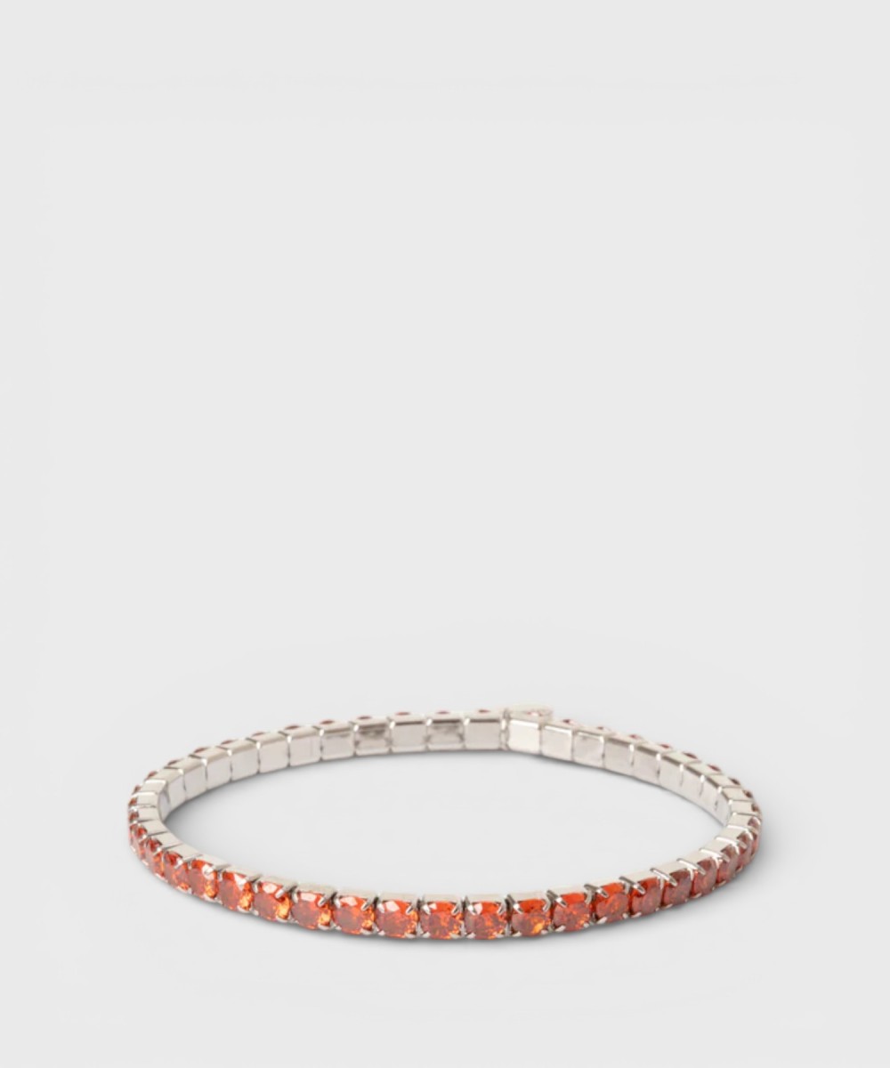 Sodini Venus tennis bracelet, orange