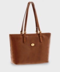 The Bridge Story borsa shopper L in pelle marrone