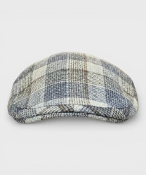 Panizza Bullet coppola in lana, tweed galles blu navy