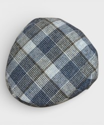 Panizza Bullet coppola in lana, tweed galles blu navy