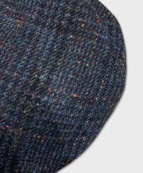Panizza Peaked British coppola in lana, tweed galles blu navy