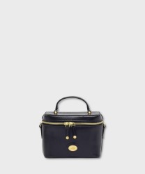 The Bridge Story borsa beauty case in pelle nera