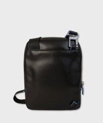 Piquadro Blue Square borsello con tracolla, nero