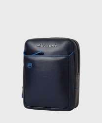 Piquadro Blue Square borsello con tracolla, blu