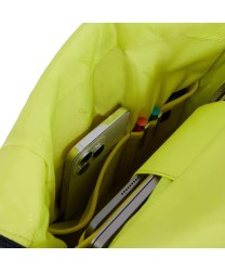 Piquadro Corner C2OW roll-top backpack for 15.6" laptop, blue