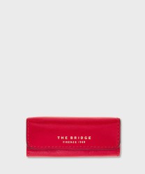 The Bridge Special astuccio porta rossetto in pelle rosso