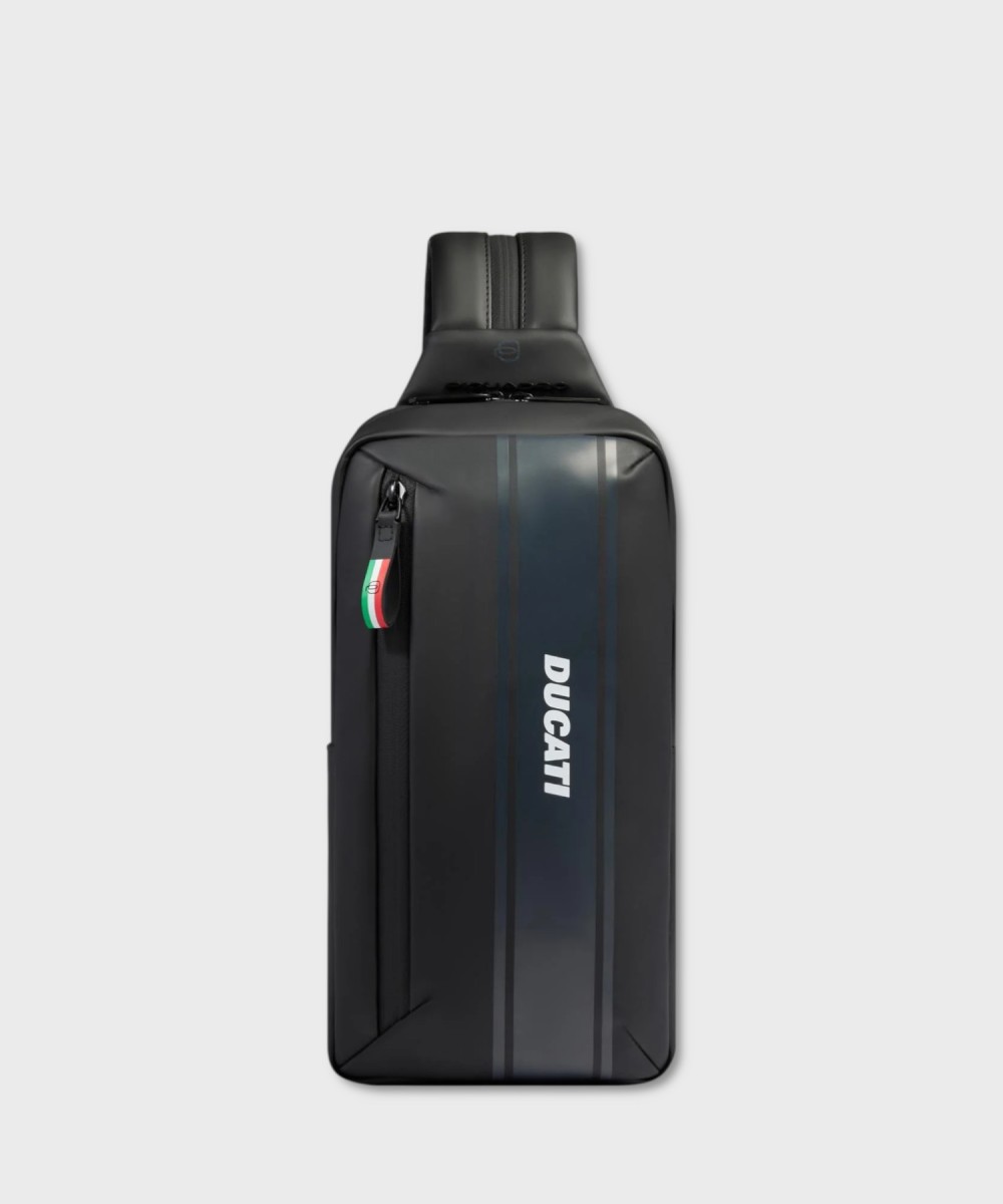 Piquadro x Ducati Corner C2OW single-shoulder...