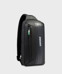 Piquadro x Ducati Corner C2OW monospalla con portabilità a
