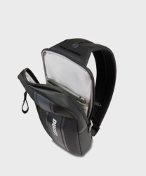 Piquadro x Ducati Corner C2OW single shoulder bag with portability