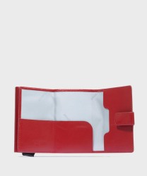 Piquadro x Ducati compact wallet 6+2cc e banconote in pelle