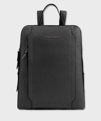 Piquadro Circle 15.6" laptop backpack, black