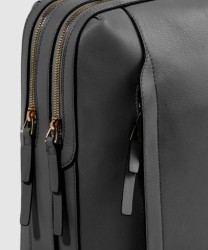 Piquadro Circle 15.6" laptop backpack, black