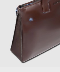 Piquadro Blue Square expandable briefcase, 15.6" laptop holder