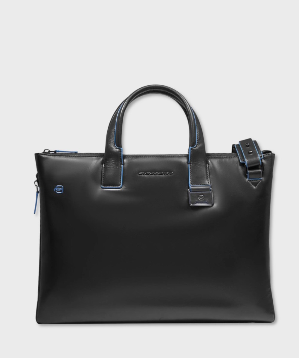 Piquadro Blue Square expandable briefcase,...