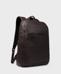 Piquadro Black Square zaino porta pc 14", cavo antifurto, testa