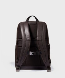 Piquadro Black Square zaino porta pc 14", cavo antifurto, testa