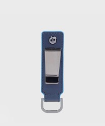 Piquadro Blue Square portachiavi casa, blu