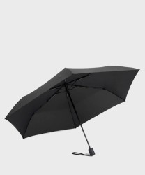Piquadro lightweight automatic open/close windproof umbrella, black