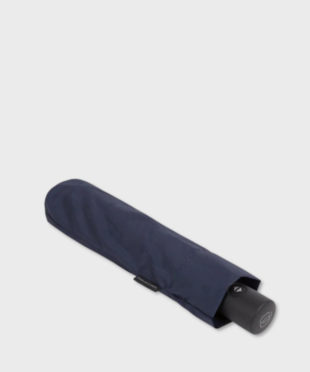 Piquadro lightweight automatic open/close windproof umbrella, blue