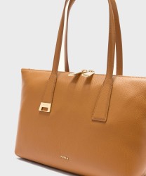 Furla Olivia shoulder bag M, tobacco