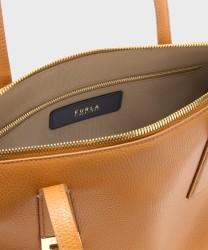 Furla Olivia shoulder bag M, tobacco