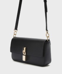 Furla Iride borsa con tracolla S, nero