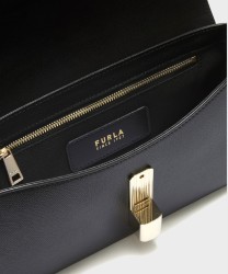 Furla Iride borsa con tracolla S, nero