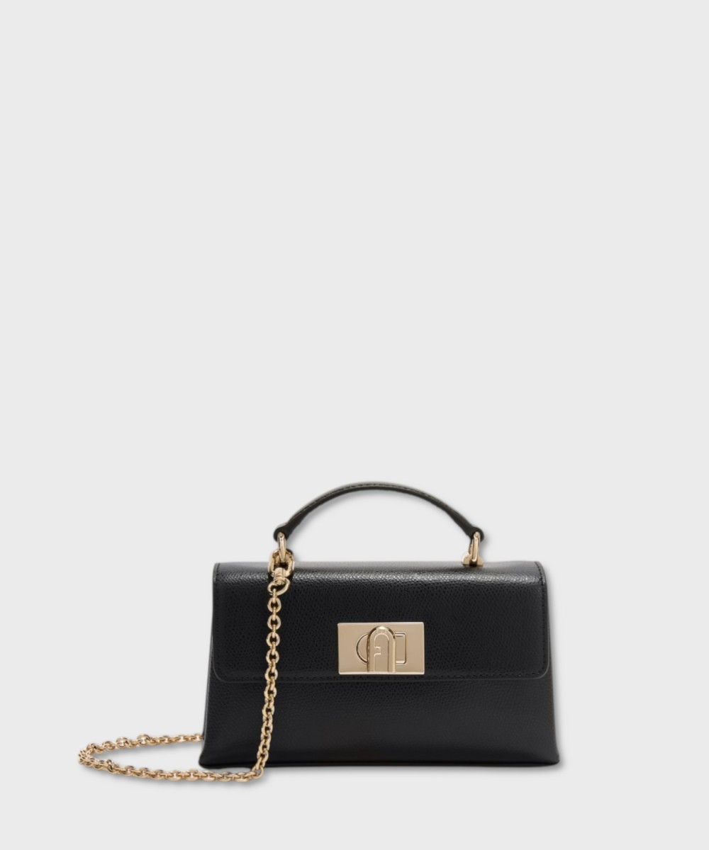 Furla 1927 shoulder bag, black