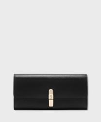 Furla Iride portafogli con zip XL, nero