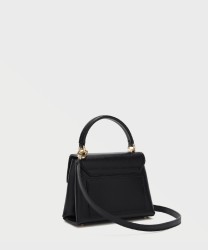 Furla 1927 borsa a mano con tracolla, nero