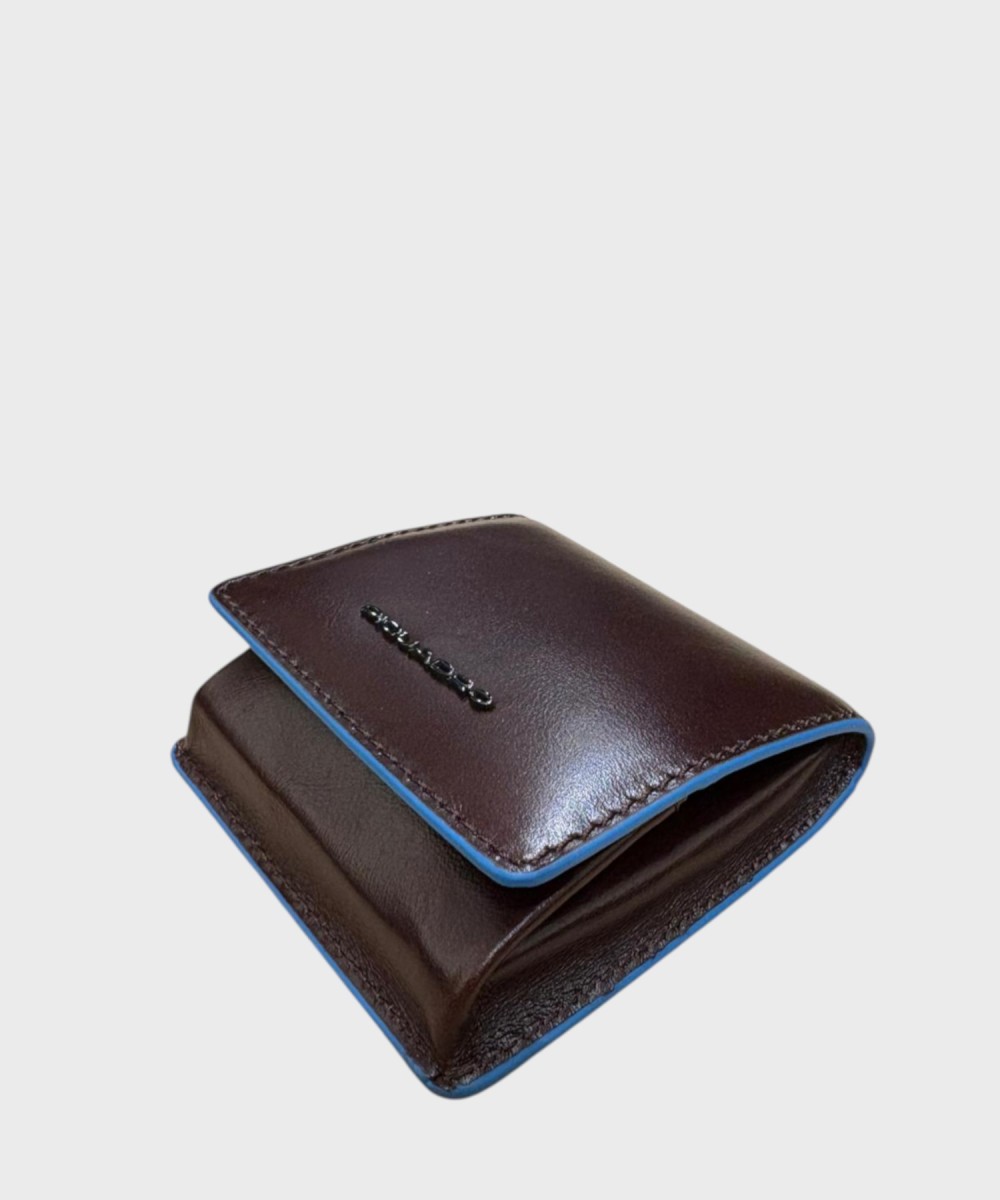Piquadro Blue Square tacco portamonete in pelle...