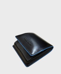 Piquadro Blue Square coin purse, black